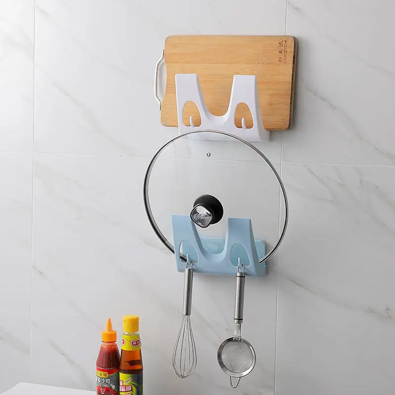 

1PC Wall Mounted Bracket, Pot Cover, Wall Mounted Bracket, Non Perforated Wall Mounted Pot Cover, Plastic Storage Rack