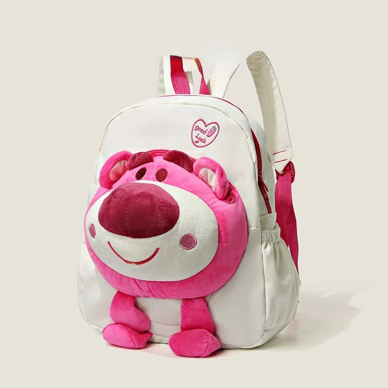 

Disney animation peripheral Strawberry Bear backpack female cartoon cute design niche school bag lightweight high-value backpack