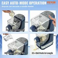VEVOR Electric Pasta Maker 150W Automatic Noodle Maker Machine with 4 Intelligent Modes 500g Flour Capacity Pasta Maker Machine  2