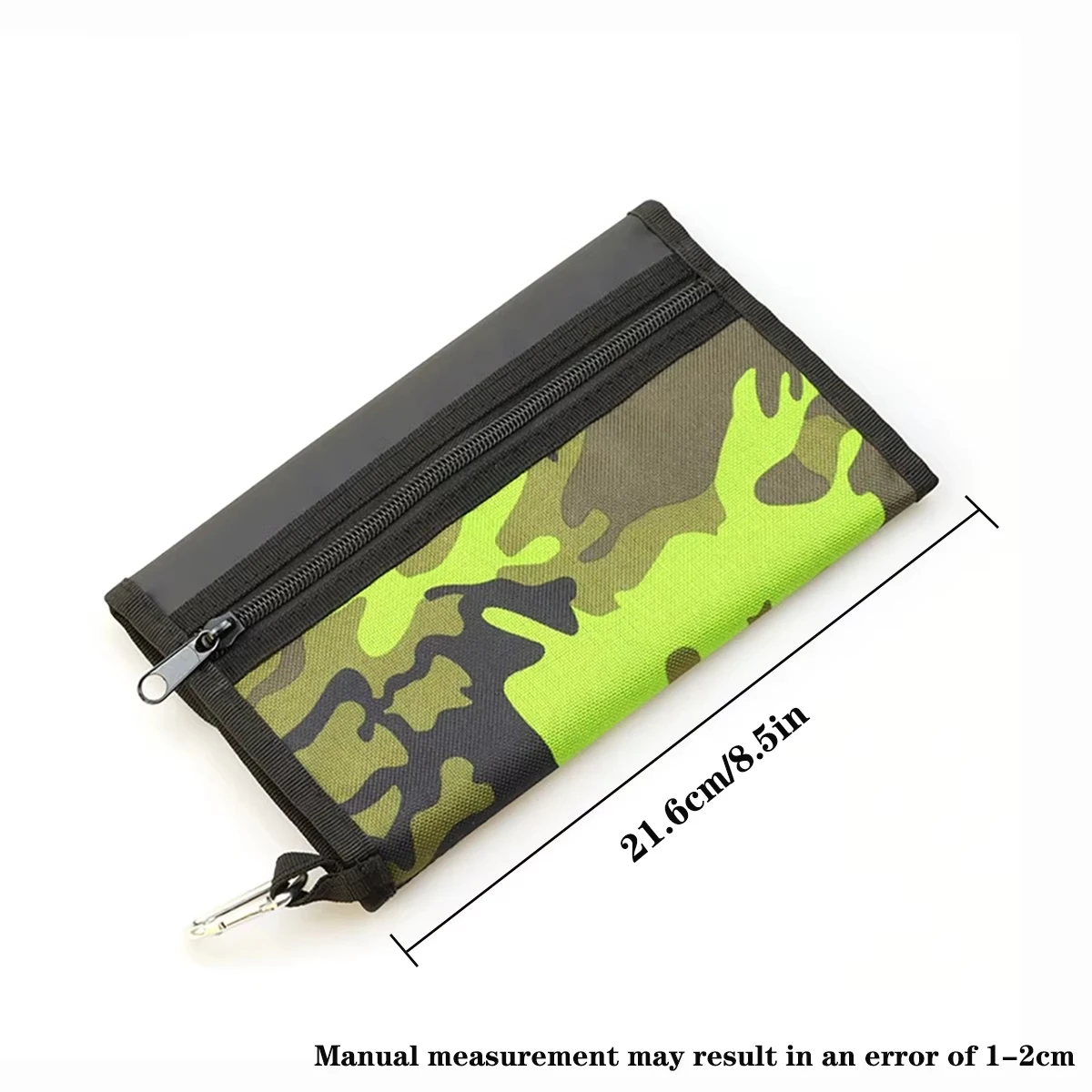 Fake Bait Bag Soft Bait Bag PVC Inner Partition Waterproof Storage Fishing Sorting Accessories Storage Luya