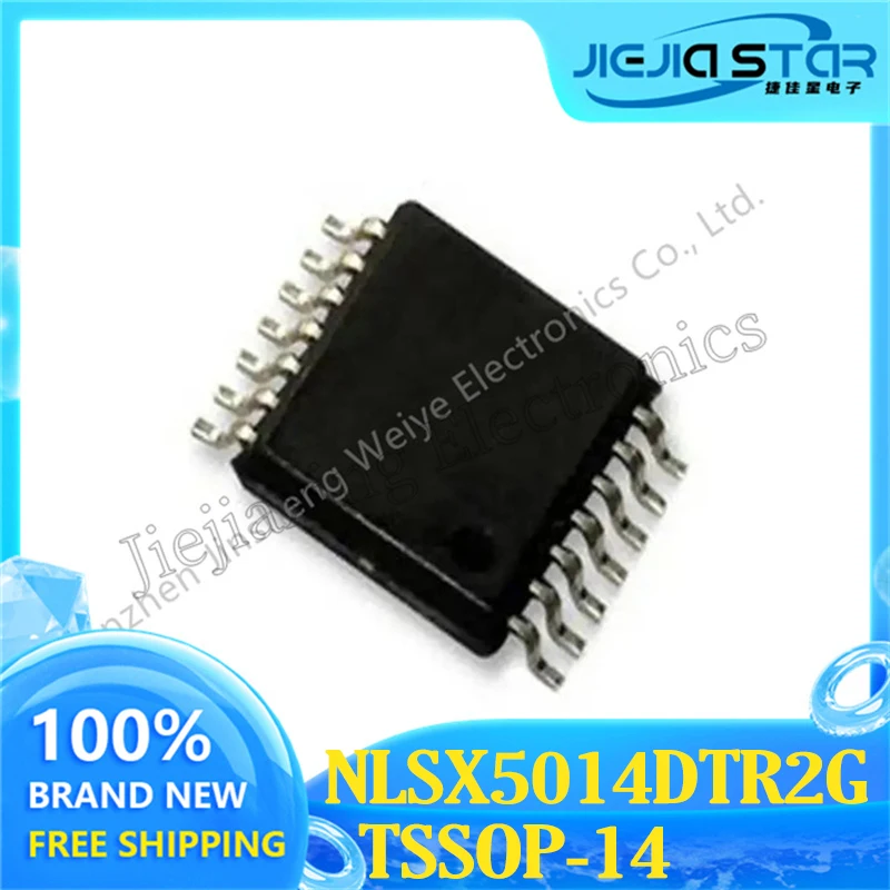 

NLSX5014DTR2G NLSX5014 Logic Chip, Voltage Level Converter, SMT TSSOP-14, 100% Brand New & Original Electronics