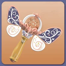 

2022 I am the little magic fairy fairy flash magic wand girl toy children's music hand-held glowing gift fairy wand