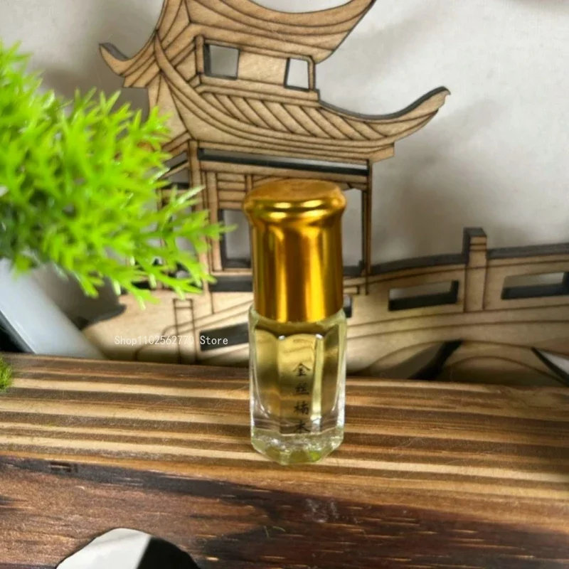3g Golden Silk Nanmu Essential Oil Home /Bedroom/bathroom/car Interior Purify The Air/remove Odors Naturally Aromatherapy Oil