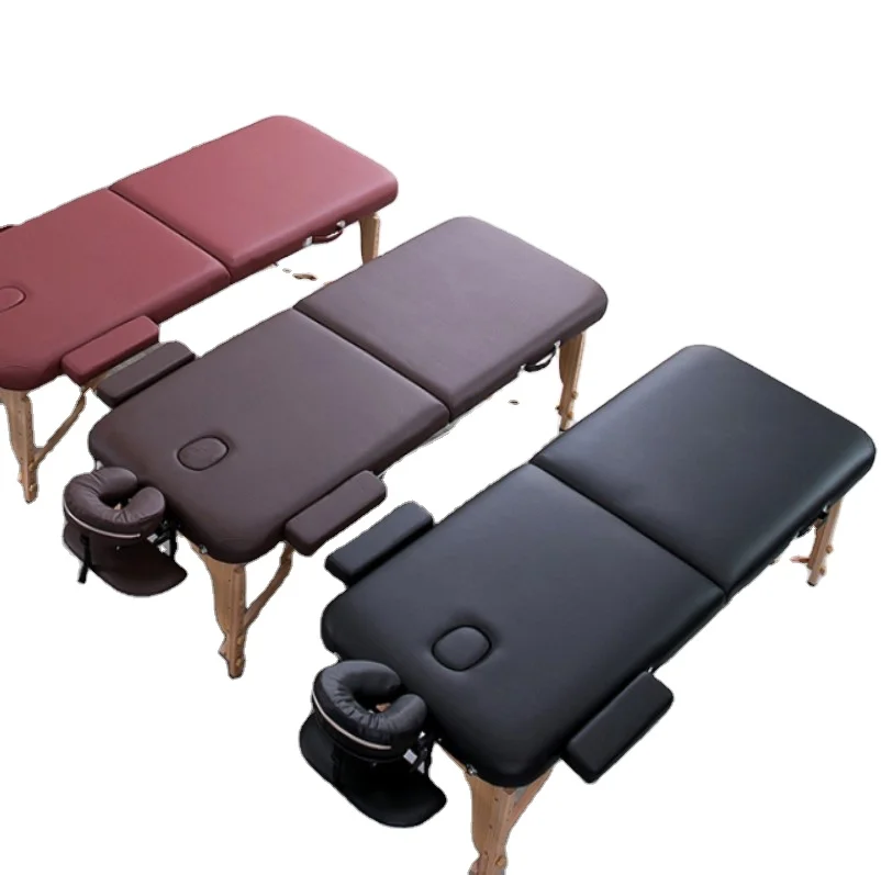 China Factory Portable Comfortable Modern Bed With Storage Massage Functions Multifun Massage Bed Table