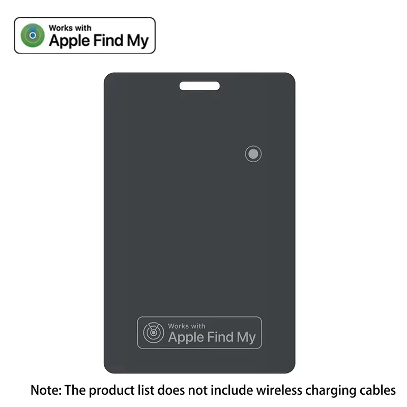 Slim Rechargeable Wallet Tracker with Enhanced Location Precision