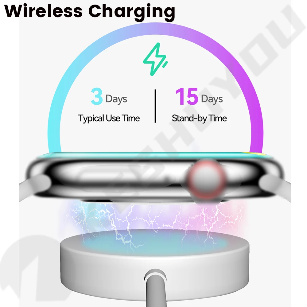 Wholesale 100% Original New Style Watch8max 1.91 Inch Big Screen Bluetooth  Calling Wireless Charger NFC Smartwatch Manufacturer and Supplier