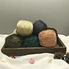 50g New Selling Pure Silk Glitter Yarn Gold Silver Hollow Thread DIY Hyunya Bag Bear Crochet Doll Knitting Yarn Hand Woven Gift 1