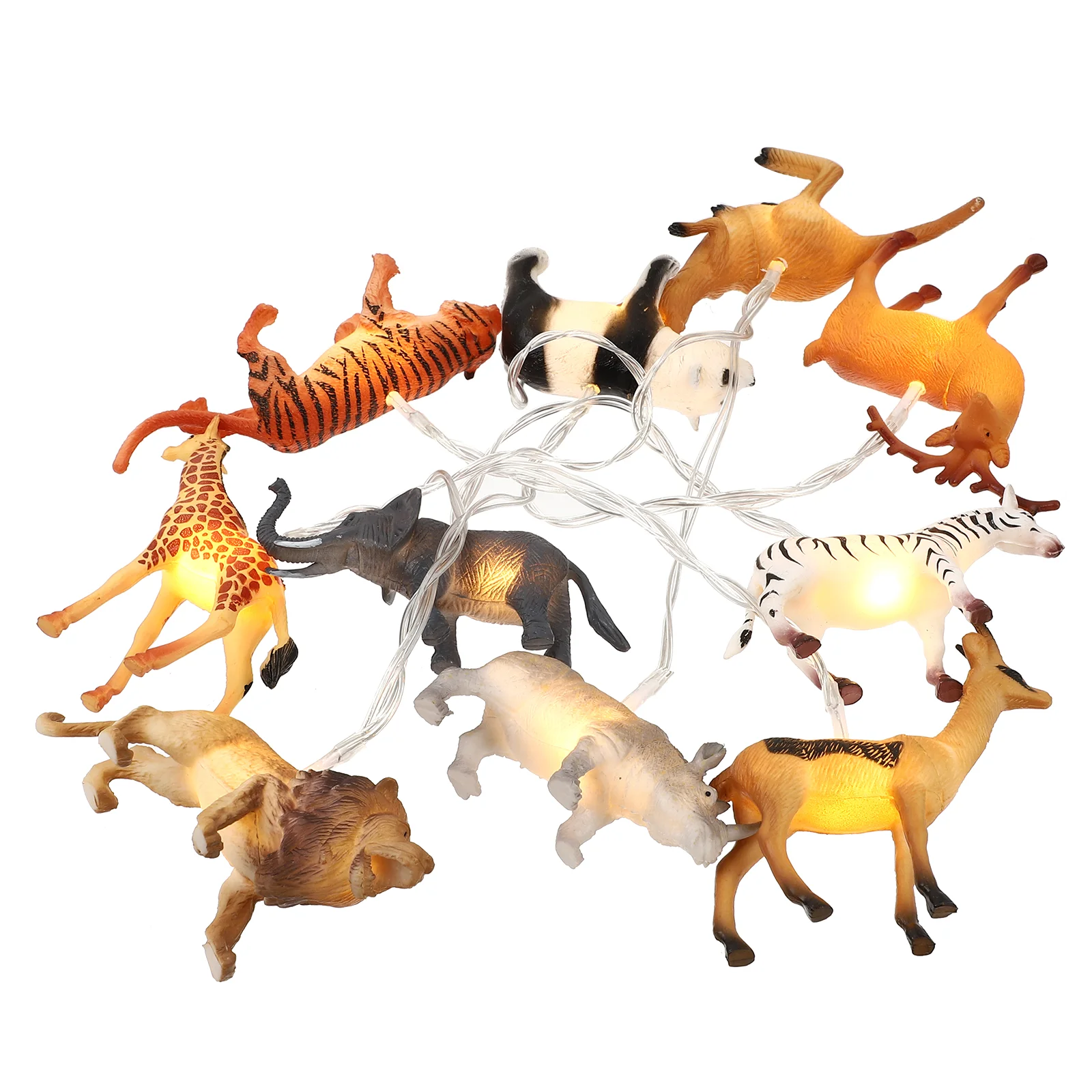 

Nordic Style Animal Shaped String Lamp 10 LEDs Fairy Light Decor No