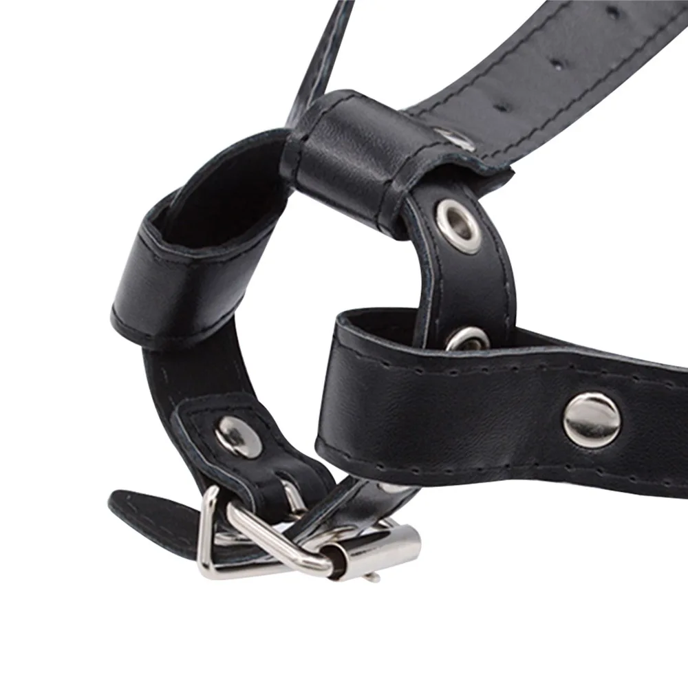 Leather Strap on Bdsm Bondage AV Vibrator Magic Wand Holder Belt Attachment Accessory fits_voghion.com