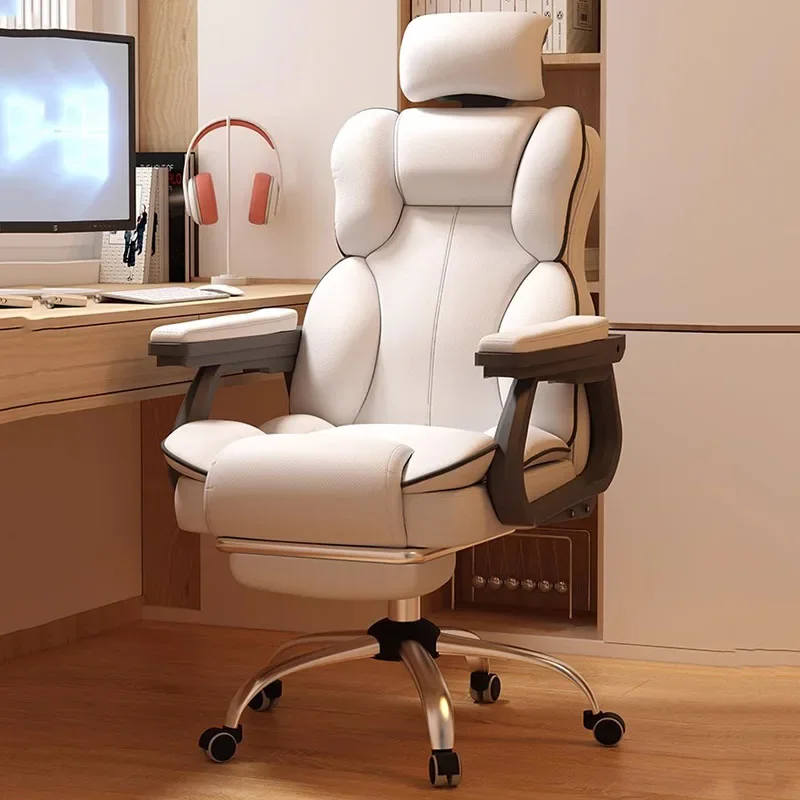 Living Room Computer Office Chair Gaming Ergonomic Reception Office Chair Accent Backrest Sillon Reclinables Rome Furniture