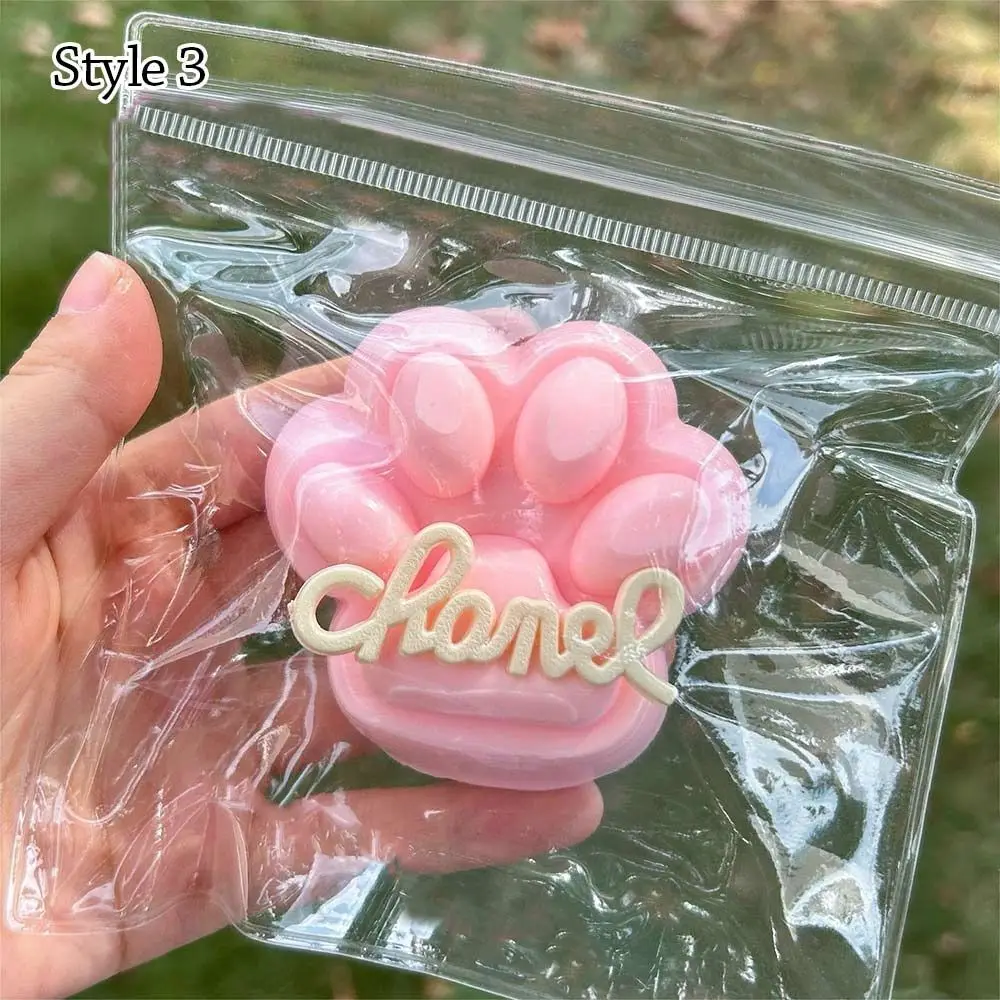 Cute Squeeze Toy Squeeze Cat Paw Toys Sticky Abreact Pinching Decompressing Kids Adults Toys Xmas Gifts Soft Relief Relax Toys 4