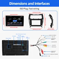 10.1" Android15 JBL For Toyota Camry 7 XV 50 55 2012 2013 2014-2015 2016 2017 Multimedia Carplay Car Player GPS Navigation Radio - Image 5