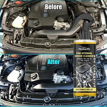 Engine Bay Cleaner Engine Shine Protector Detailer Decontamination Deep Degreasing Compartment Heavy Oil Dust Car Cleaning Tools 1