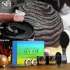 Wave Pomade Kit 360 Wave Training Wolfing Styling Strong Hold Based Hair Styling Deep Waves Strengthens Roots Hair Cream Gifts 1