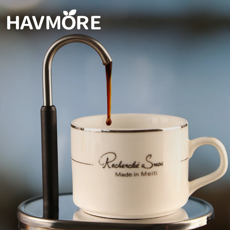 ماكينة اسبريسو فولاذ ربع كوب-هافمور