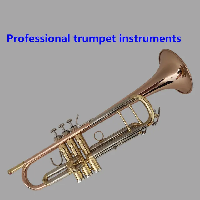 Professional Trumpet Instrument Phosphor Copper Trumpet Selection for Large Concerts