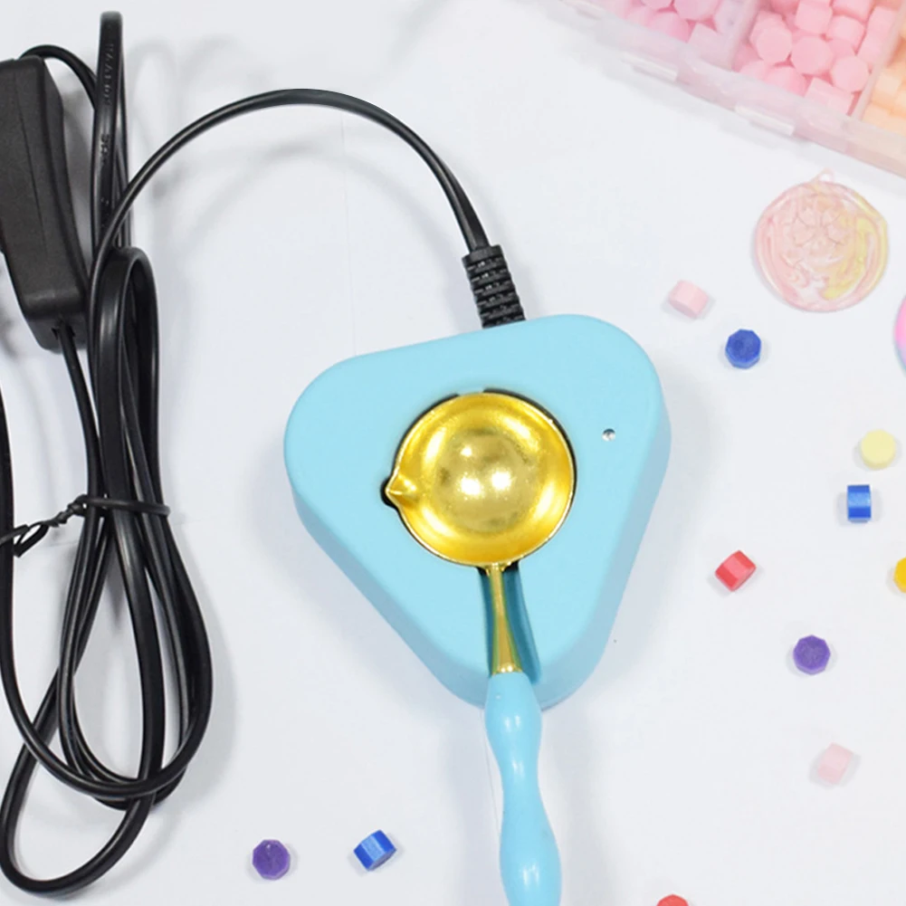 범용 전기 용광로 스틱, 구슬 녹는 가열 녹는 왁스 용광로, DIY 스탬프 공예 워머, 청첩장용 녹는