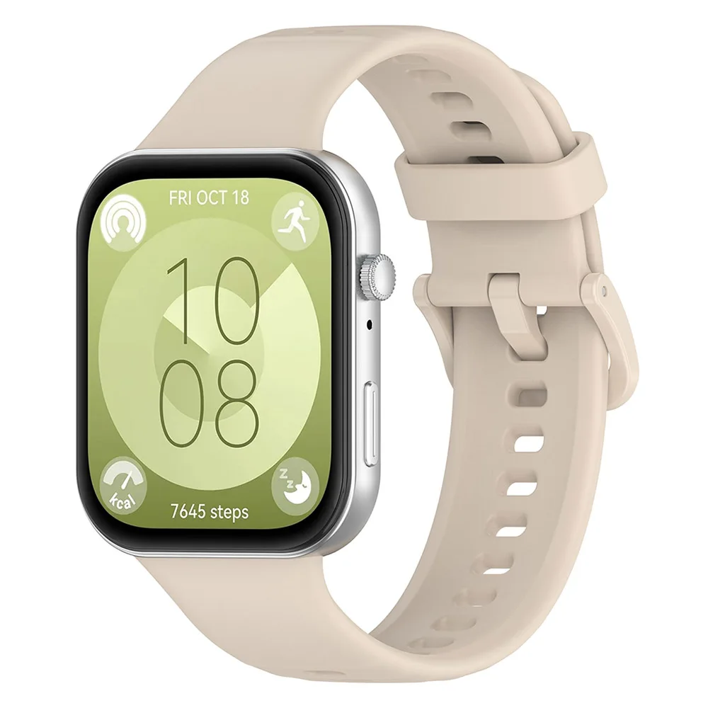 حزام سيليكون لساعة Huawei Watch Fit 3 سوار ساعة بد...