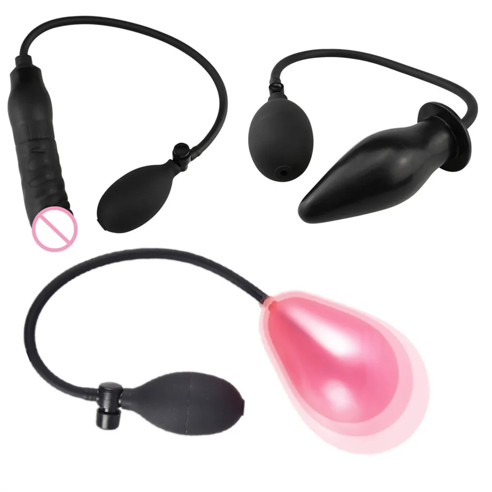 Anal Plug Dilator Vaginal Expander Adult Sex Toys for Couples