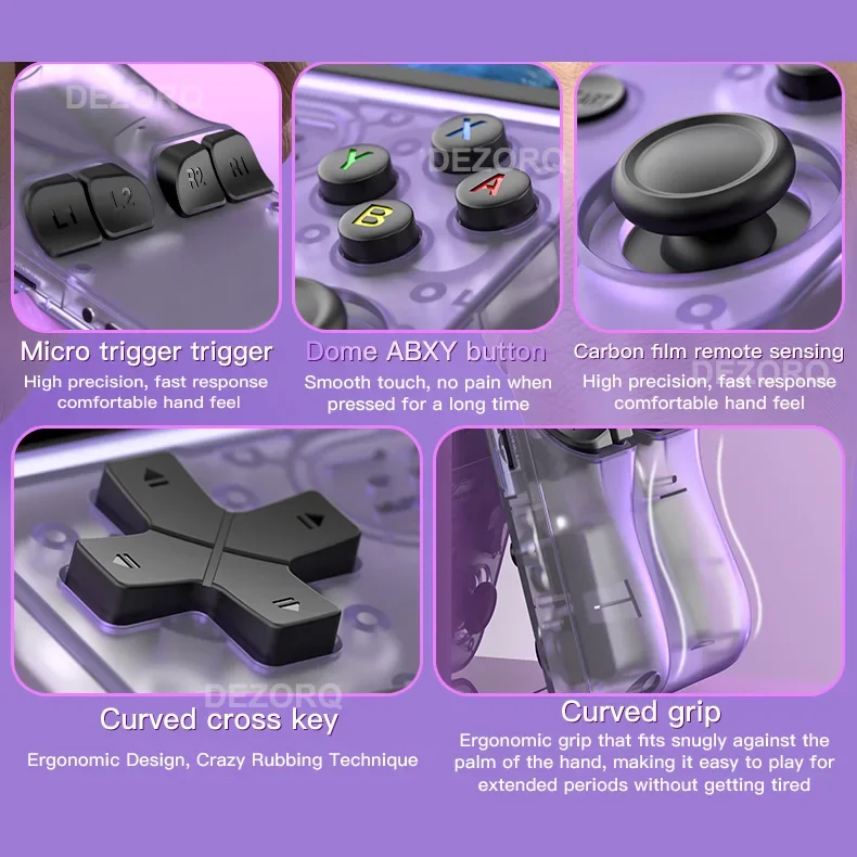 4.0-inch K36 Max Portable Retro Handheld Game Console Allwinner