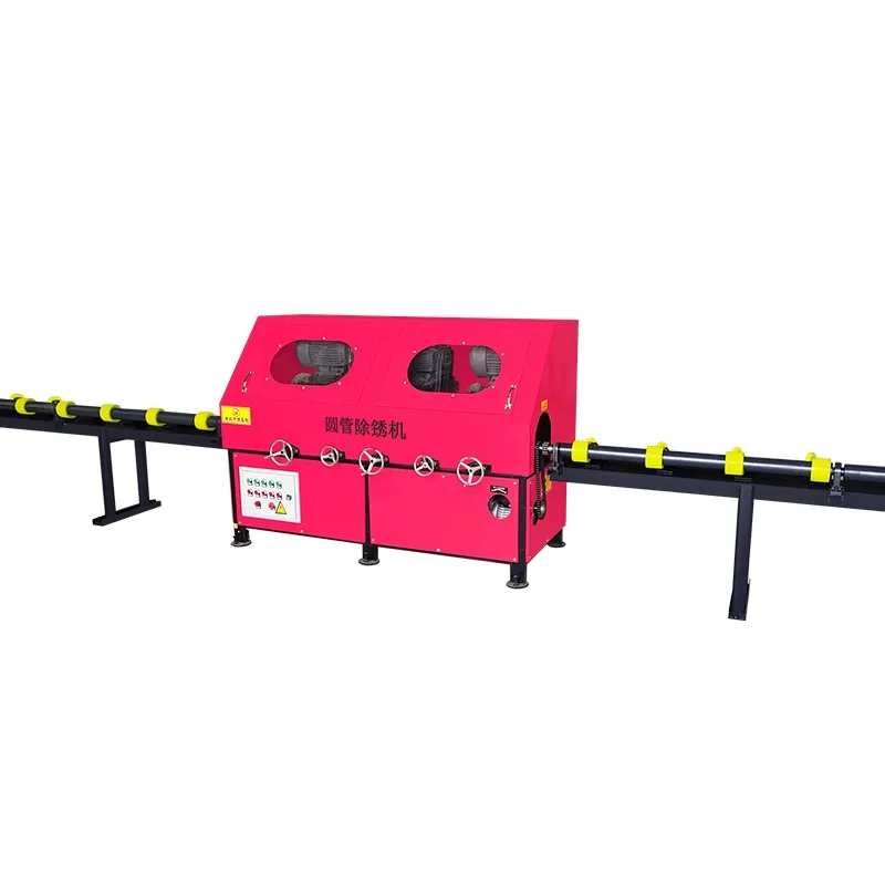 

Used Rebar Pipe Straightening Presses Machine 8-wheel Steel Iron Pipe Tube Straighten and Rust Removing Painting