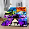 Cartoon Game N-ninjagos Printed Blanket Picnic Blankets Warm Blanket Soft and Comfortable Blanket Home Travel Birthday Gift 1
