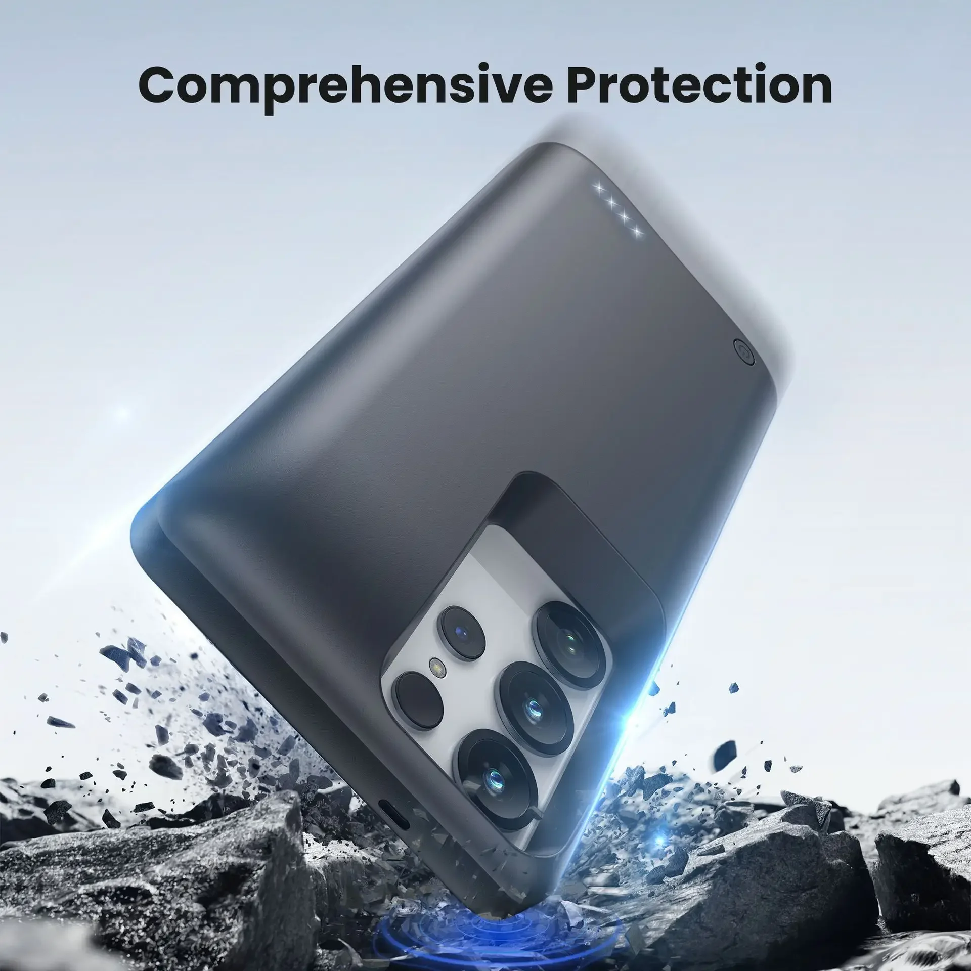 10000mAh Phone Power Bank for Samsung S25 Ultra S24 S23 Plus S22 Ultra Portable Extended Battery Pack Charging Cover PowerBank 6