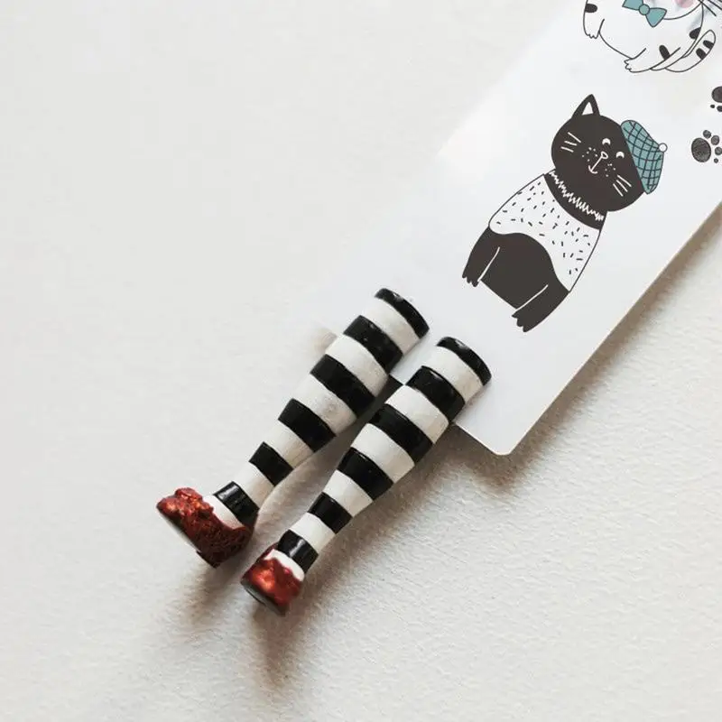 3d Witch Bookmark ABS Witch Bookmark Legs Handmade For Book Lovers Gifts Stationery Office School Supplies