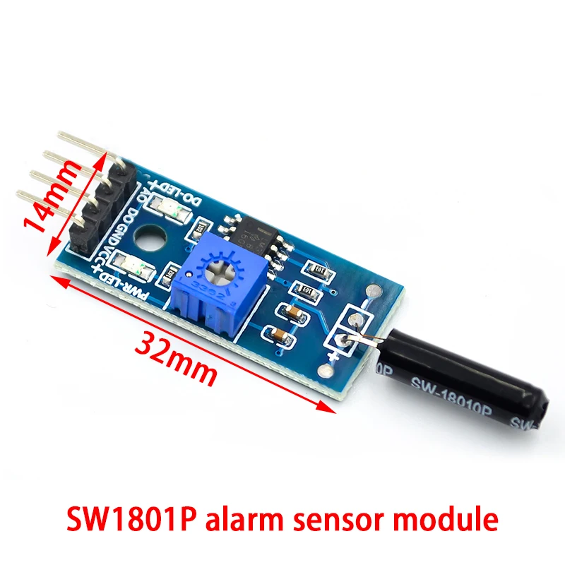 Advanced Vibration Sensor Module with Adjustable Sensitivity