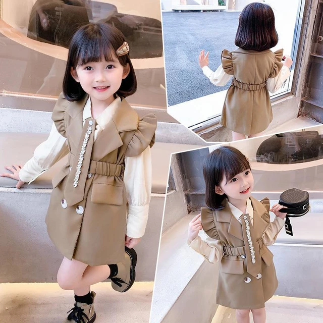 2pcs Children Formal Suits 8 10 year Girls Clothes Size 10 11 12 Kids  Clothes Set Fashion Teen Girls Tracksuits Autumn Spring - AliExpress