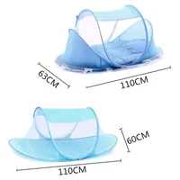 Baby Bedding Crib Netting Portable Foldable Sleeping Net Newborn Mosquito Tent Children Bed Tent Mosquito Net for Baby Crib 6