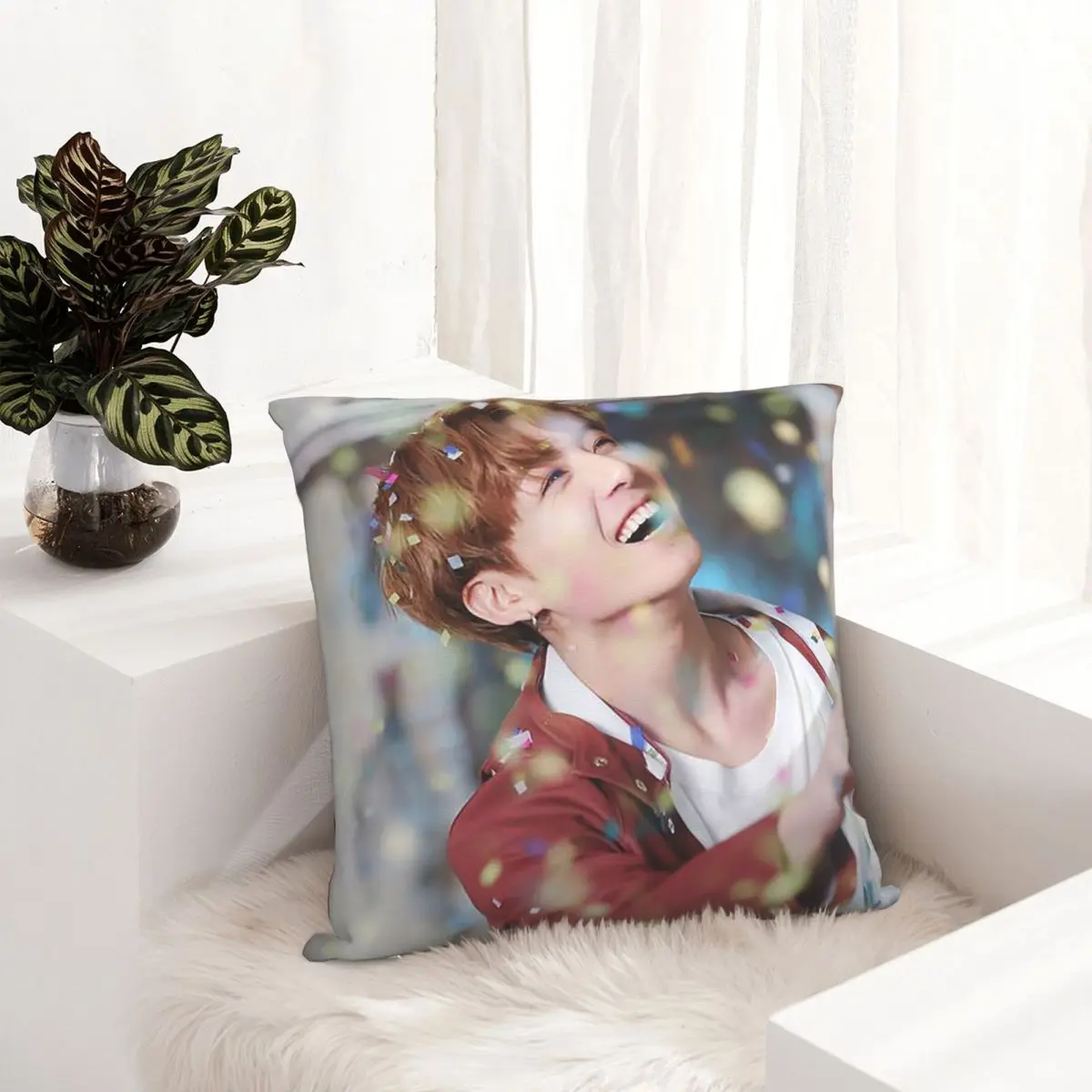 Jungkook Bts чехол для подушки Kpop Bangtan Boy Dakimakura Подушка Чехол Декоративные подсветки
