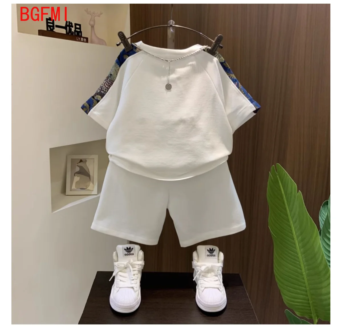 Korean Clothes for Children Boys T-shirt Shorts 2-piece Set Summer Cotton Short Sleeve Kids Clothes Sets Baby Tracksuit 2-11Y Kids Clothing Set Kids T Shirt Boys Clothing Set