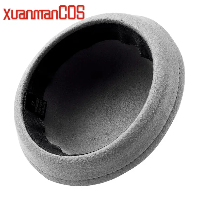 Roald Matilda The Musical Cosplay Hat Grey Cosplay Costume Accessories Halloween Carnival Unisex Hat Prop M S Size cosplay hat cosplay prop accessories