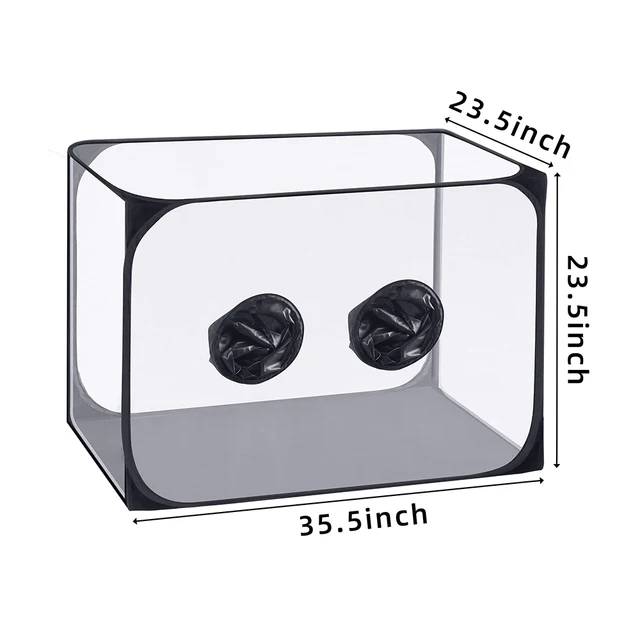 Nagy Gombatermesztés Still Air Box-Pop Up Gomba Növekvő Sátorkészlet-Hordozható Gombatermesztési Tartály Kertészeti Kellékekhez - Image 2