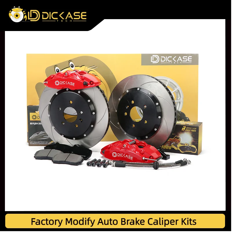 Auto car brake system high quality 4 pots caliper with 330*28mm rotors for Suzuki Swift sport ,r17