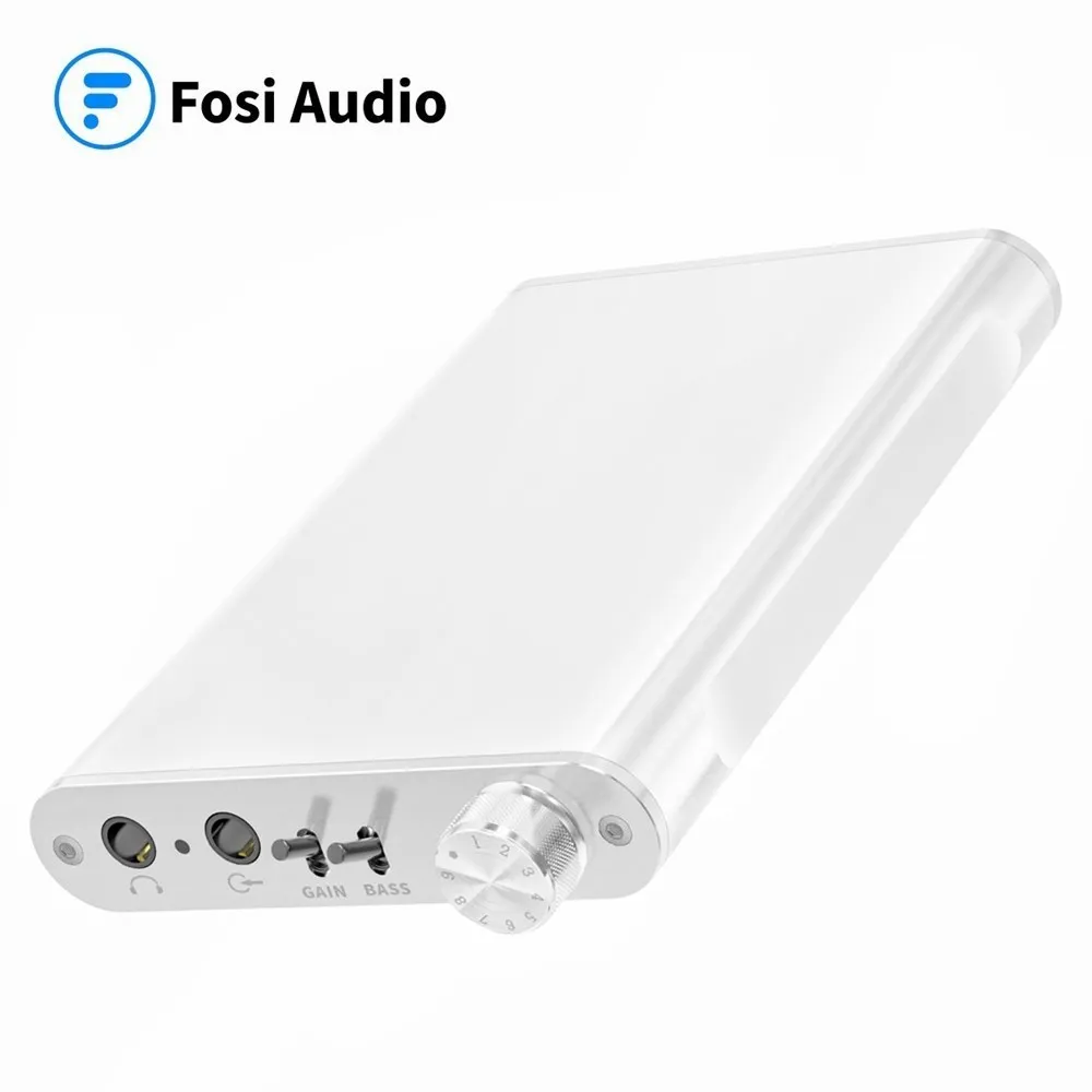 Fosi аудио N2 Mini HiFi стерео наушники усилитель 3 5 мм усиление и бас переключатель