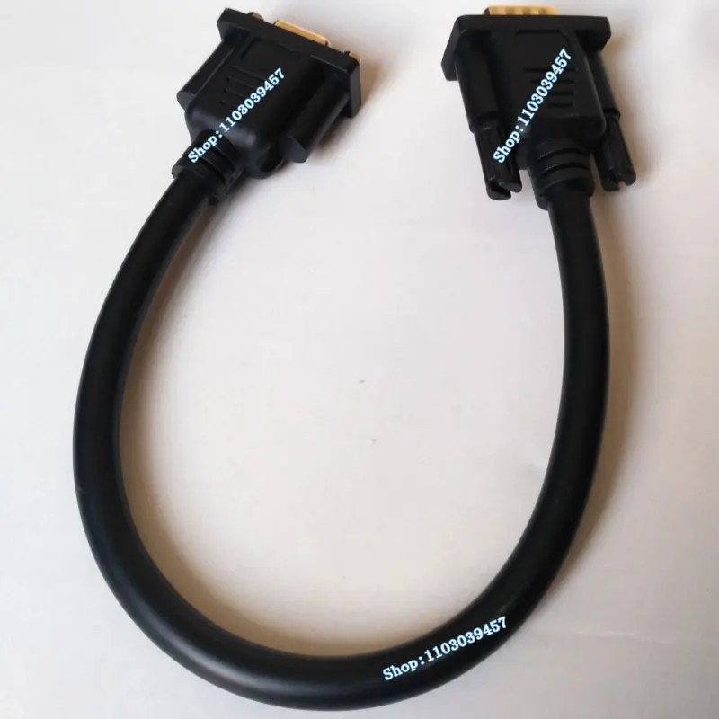 GP1694 Svga Maschio a Femmina 15 Pin Completamente Cablato Nero Monitor