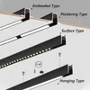 MT20 Magnetic Track Light DC48V 2MM-Thick Thickened Aluminum Rail LED Mordern Living Room Home Customizable-Rail Black/White 1