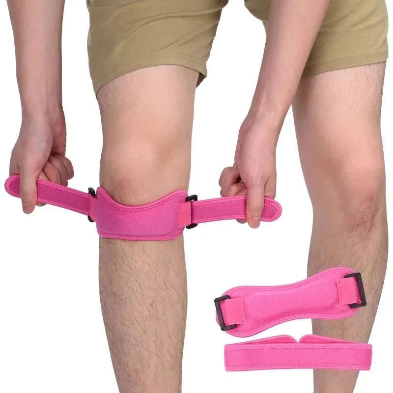 New Sports Kneepad Patellar Knee Patella Tendon Support Strap Brace Protector Open Belt Support Bandage knee pad knee pain