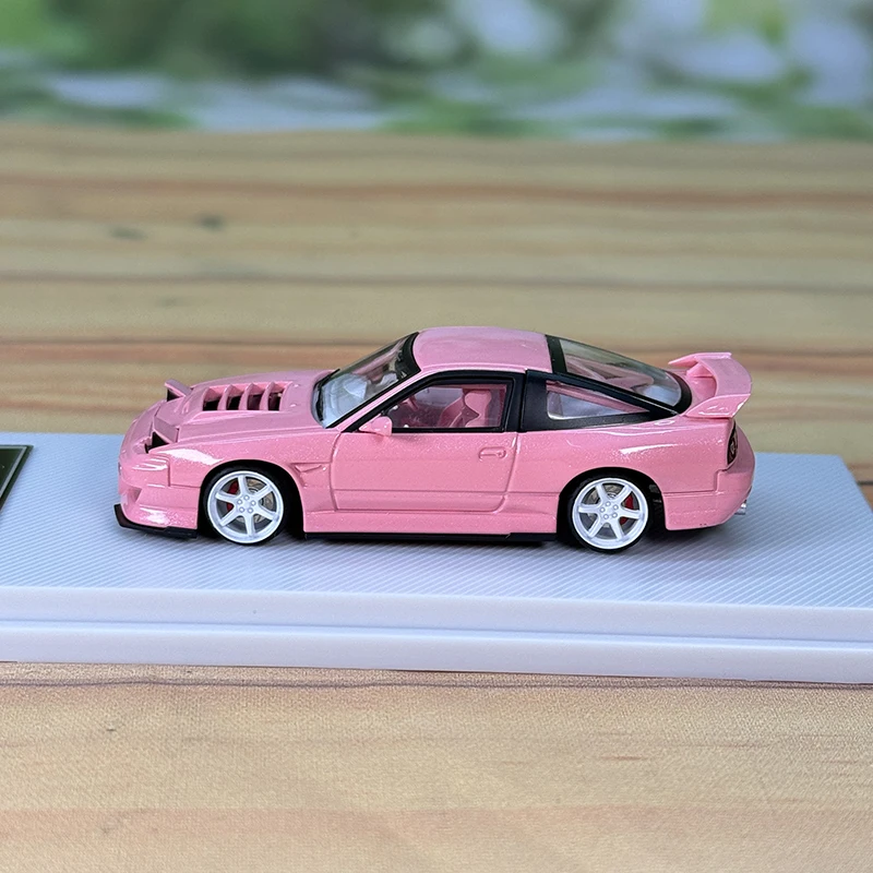 Micro Turbo 1/64 日産 180SX スピリット玲 シルバー MICRO TURBO] 1:64 180SX Spirit Ling Metallic Silver