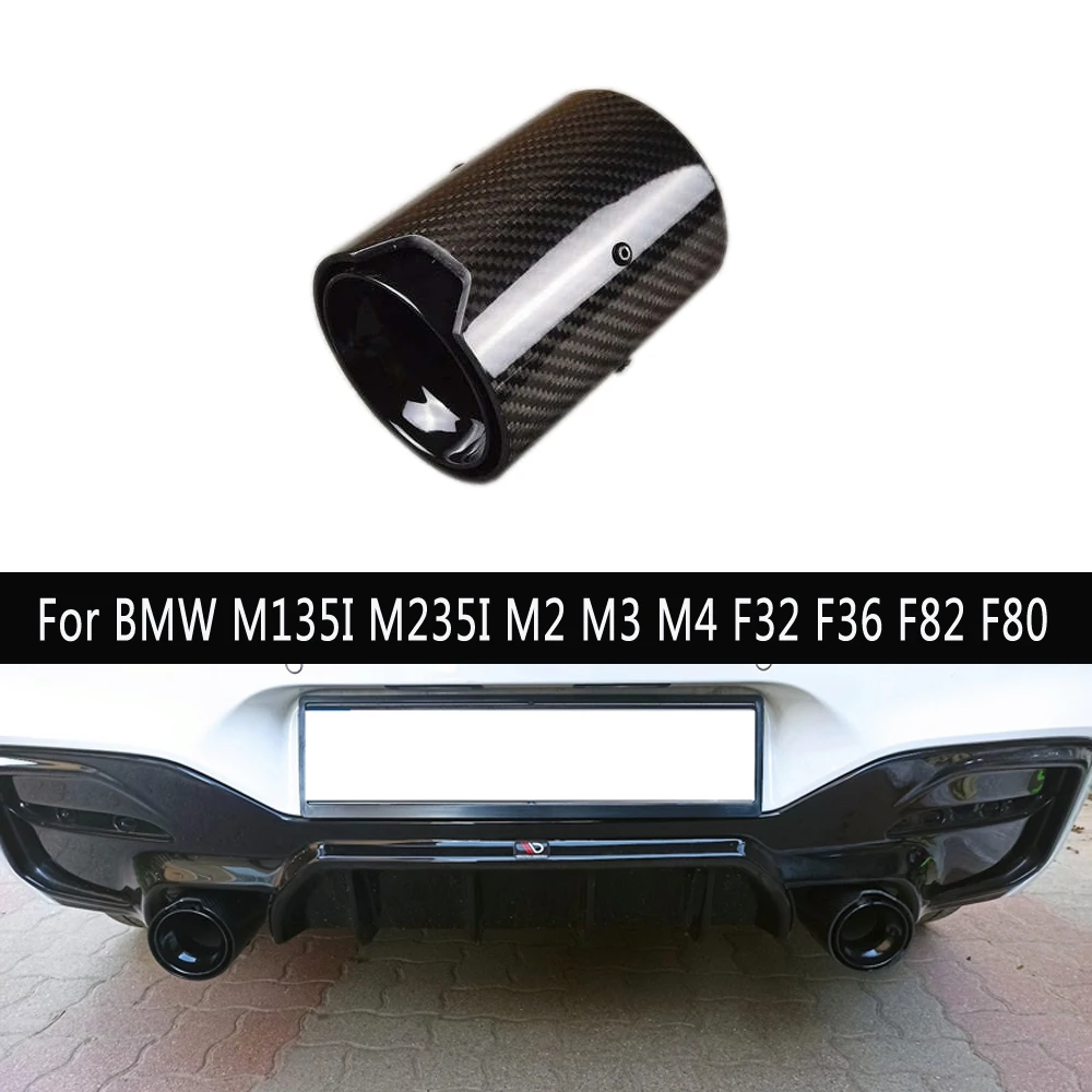 1GlossyBlackExhaustTipsForF32F36F20M135iM140iM235iM240i