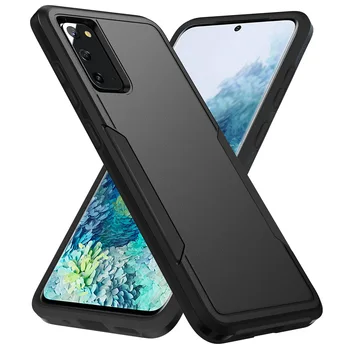 Custodia per Samsung Galaxy S20 S10 Plus S20+ S20Plus S10+ S10Plus Custodia antiurto per telefono 2IN1 Protezione a doppio strato Funda Coque