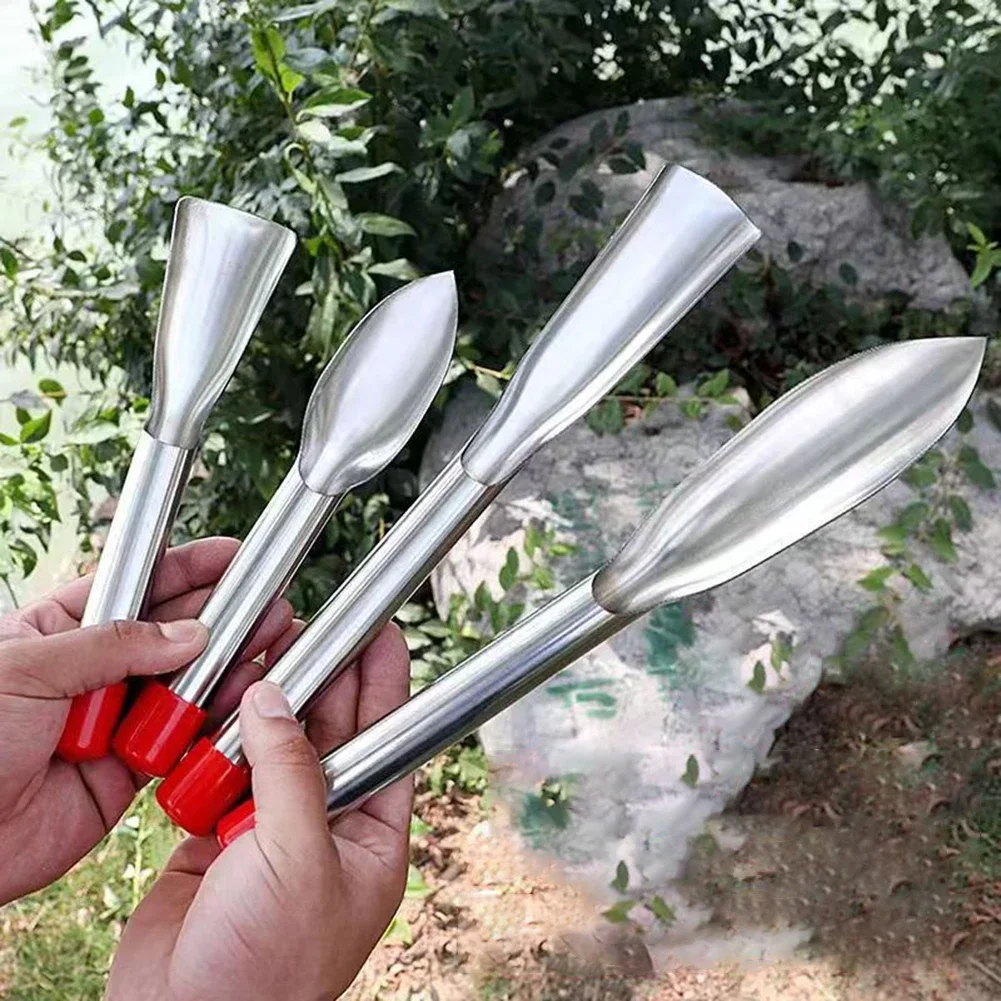 2 Pcs Gardening Tool Set Transplanting Small Shovel Household Catching Vegetable Rake Farming Shovel Outdoor Planting Hand Tools 5