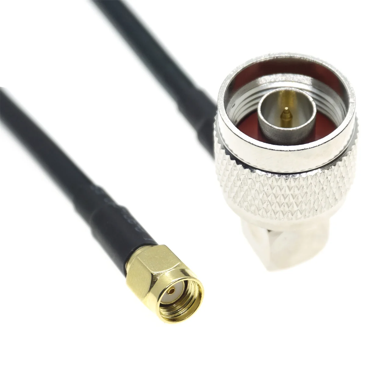 

RP-SMA male to N male Plug Right Angle connector RG58 RF Coaxial Cable Antenn Wifi jumper Coax 15CM 30CM 50CM 75CM 1M 2M 3M