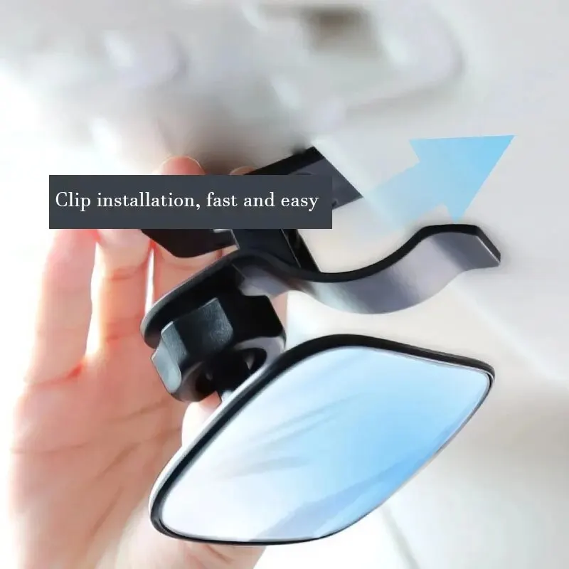 2 in 1 Car Mini Safety View Back Seat Mirror Baby Car Mirror Children Facing Rear Ward Infant Care Square Safety Kids Monitor car rearview mirror