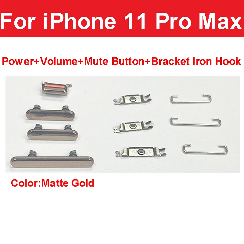 Kit Boutons Power/Mute/Volume Pour IPhone X - Sintech, Neuf