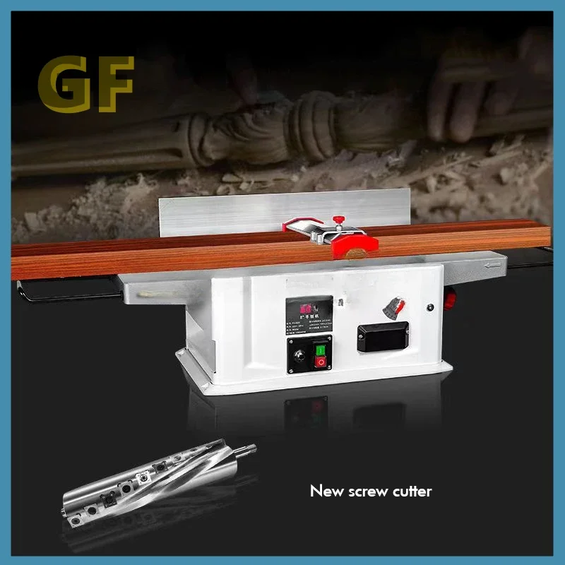 Desktop Eletric Wood Planer Multi-Function High Power Facing Machine Small Woodworking Eletric Planer Machine 3