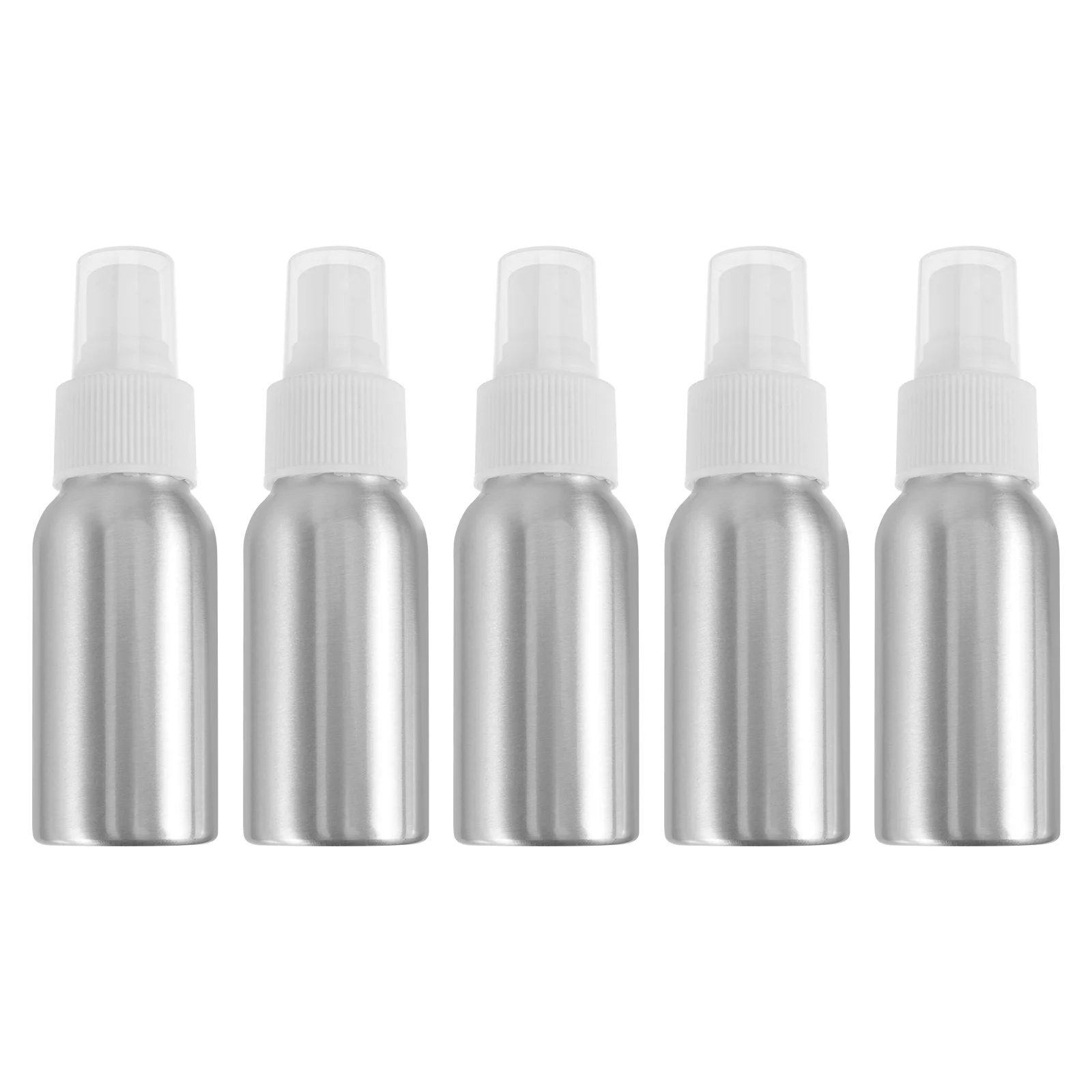 

Aluminum Fine Mist Spray Bottles: Bottle with Small Sprayers for Travel,, Aromatherapy 50ml 5pcs