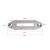Aluminum Hawse Fairlead for Synthetic Winch Rope Cable Lead Guide For 3000-400LBS ATV UTV Winch Cable 4-7/8 inch 124mm 2
